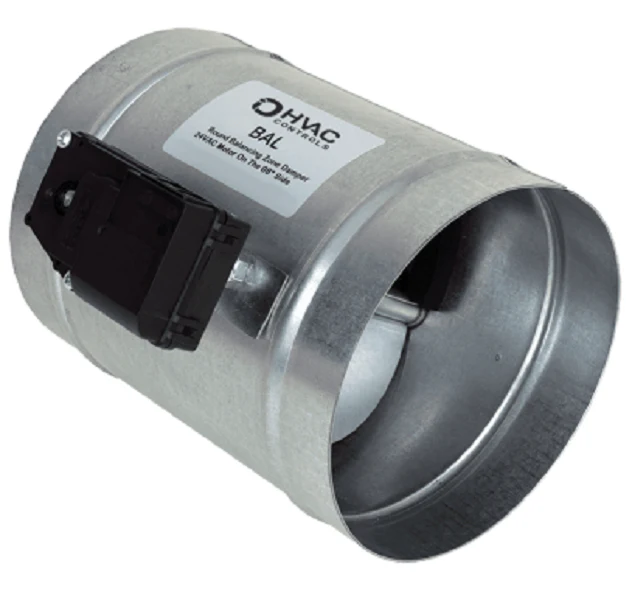 iO HVAC Controls BAL-10 Damper with Actuator